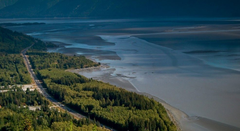 Turnagain Arm, Alaska, USA